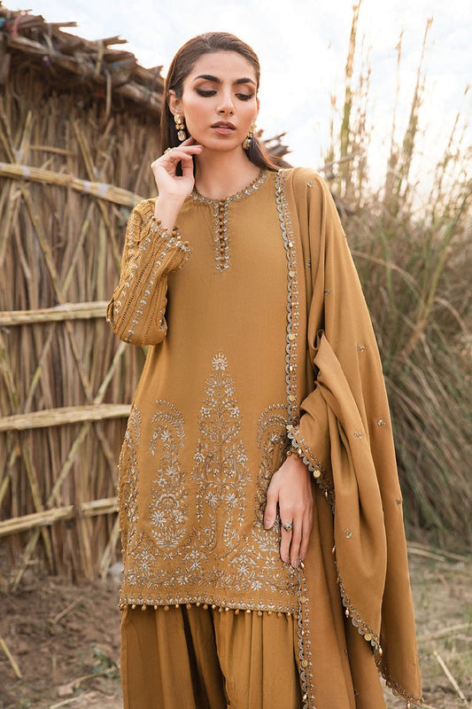 Embroidered Luxury Lawn Unstitched 3Pc | 1044