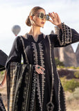 FULLY EMBROIDERED 3PC KHADDAR DRESS WITH PRINTED KHADDAR SHAWL-ZSJ5043