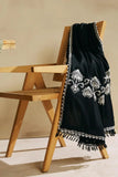 WOOL MAREENA 3PC EMBROIDERED DRESS EMBROIDERED SHAWL -ZSJ5037