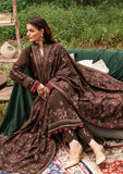 FULLY EMBROIDERED 3PC KARANDI DRESS WITH EMBROIDERED KARANDI SHAWL-ZSJ523