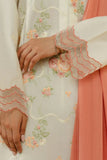 WOOL MAREENA 3PC EMBROIDERED DRESS EMBROIDERED SHAWL-ZSJ5078