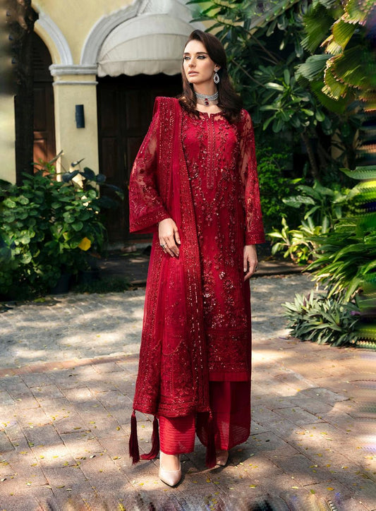 GULAAL SOFT CHIFFON EMBROIDERY COLLECTION 3 PIECE 2356