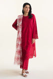 Embroidered Luxury Lawn Chikan Kari Unstitched 3Pc | 1067