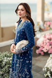 QALAMKAR - 3PC LAWN EMBROIDERED SHIRT WITH JACQUARD WEAVED EMBROIDERED DUPATTA AND COTTON TROUSER \ 1080