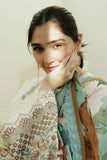 COCO PREMIUM LAWN 3pc Embroided Unstitched Designer suit I 1034