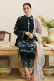 Embroidered Luxury Lawn Unstitched 3Pc | 1017