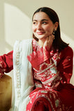 COCO Embroidered Luxury Lawn Unstitched 3Pc | 1025