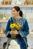 Embroidered Luxury Lawn Unstitched 3Pc | 1075