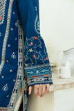 Embroidered Luxury Lawn Unstitched 3Pc | 1075